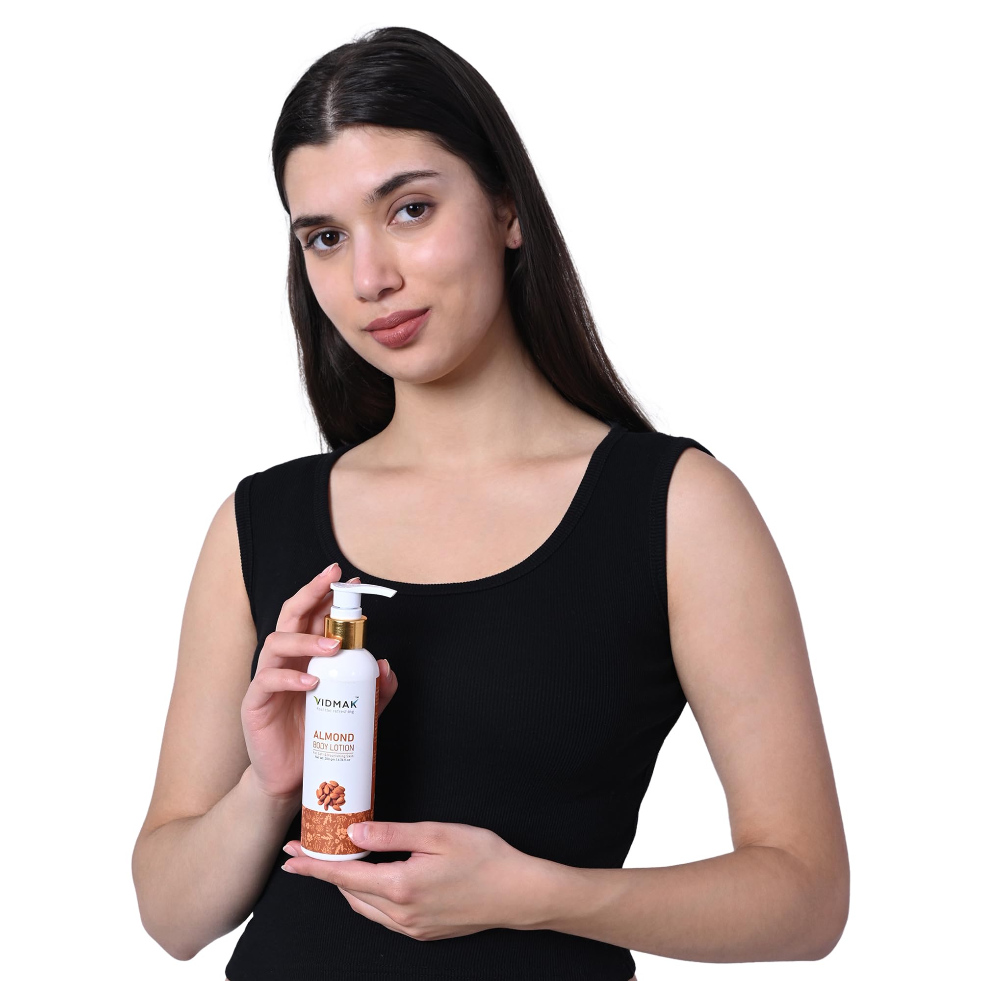 VIDMAK Almond Body Lotion for a Healthy & Firm Skin | Best for Dry Skin | With Almond Oil | Suitable for All Skin Type (200 ml) 1
