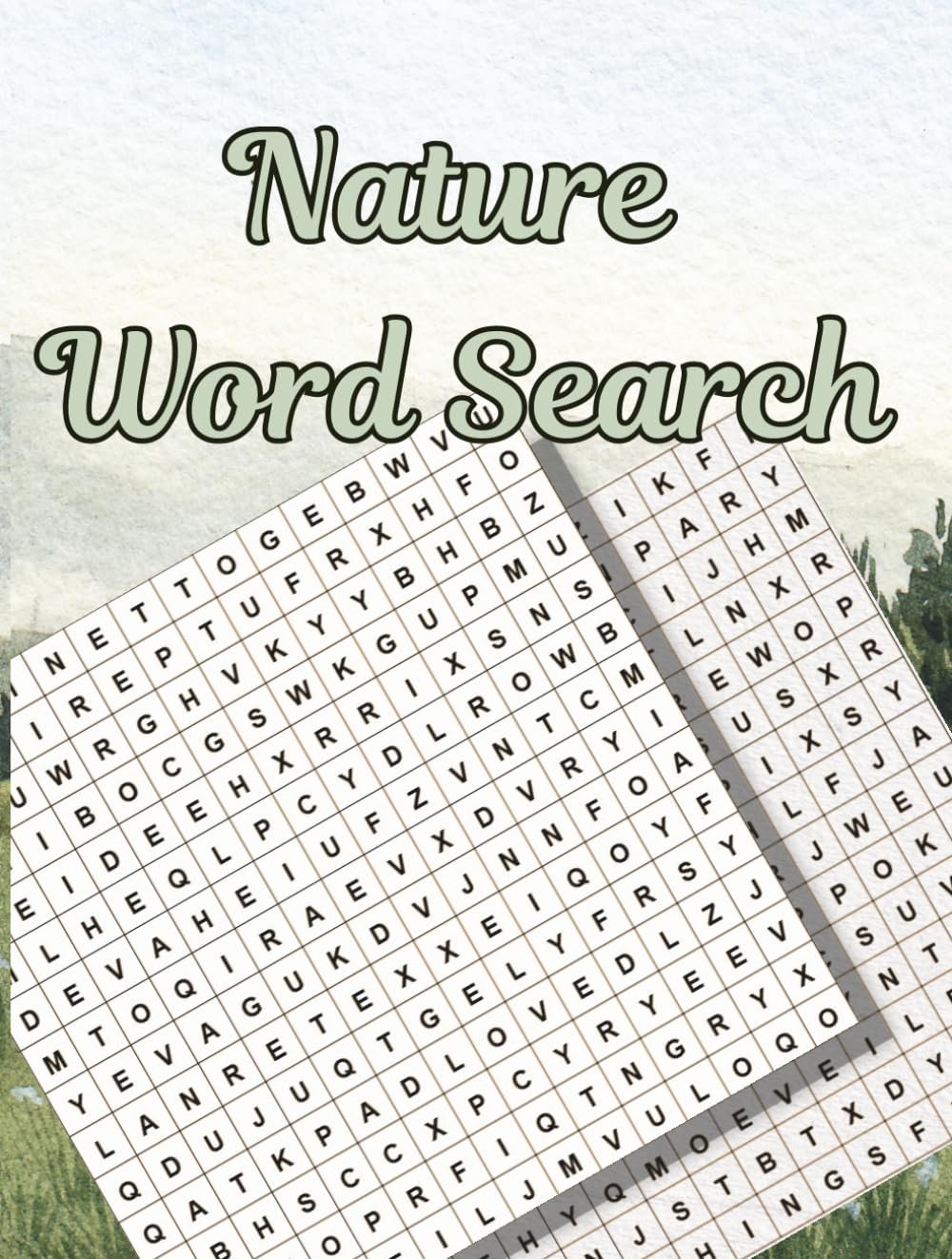 Nature Word Search: 100 Relaxing Puzzles with Fun Facts About Wildlife, Forests, Oceans & More