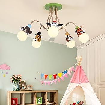 Amazon.co.jp: LED子供部屋ランプシーリングランプペンダントライト