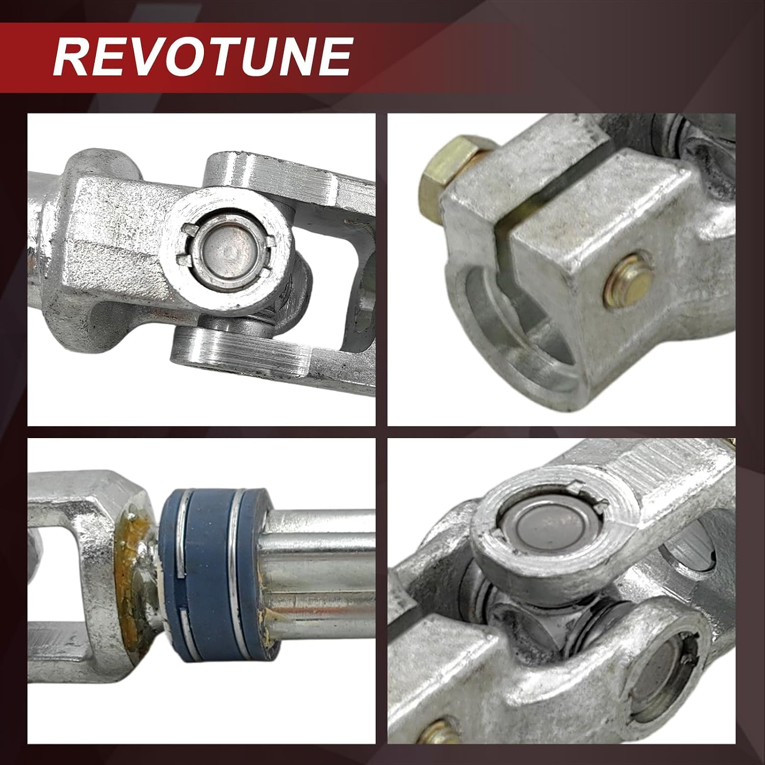 Steering Column Lower Intermediate Steering Shaft with U-Joint Coupler for Ford F-150 Labo 2009-2010 Expedition Lincoln Navigator 2007-2014 Replaces 8L1Z-3B676-A 8L1Z3B676A
