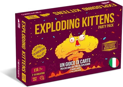 Merchandising Asmodee Exploding Kittens Party Pack