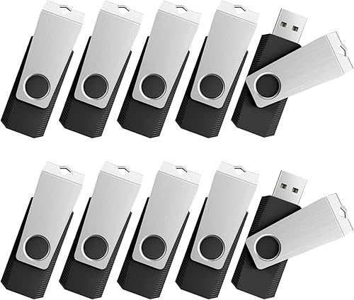 TOPESEL - Unidad flash, memoria USB, Negro 16GB