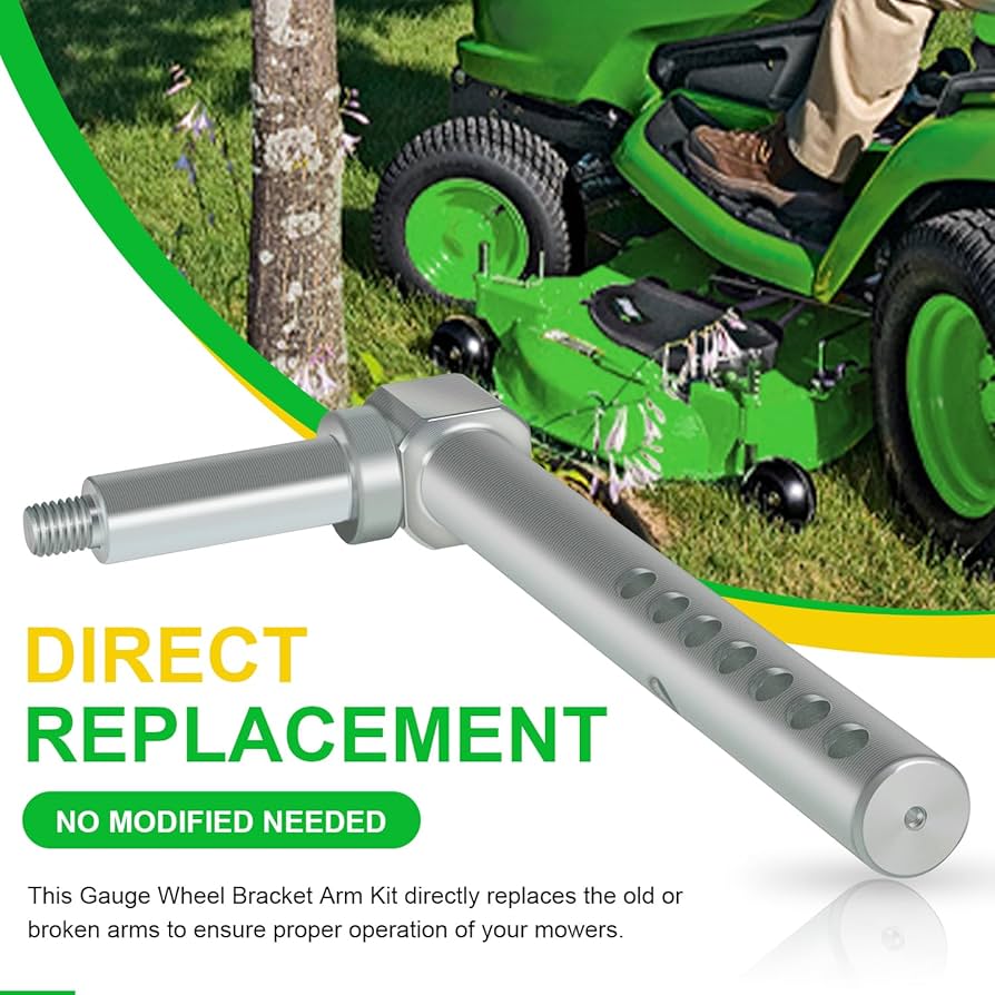 nao★ Amazon.com: AM136328 Mower Deck Gage Wheel Arm LH Front Or