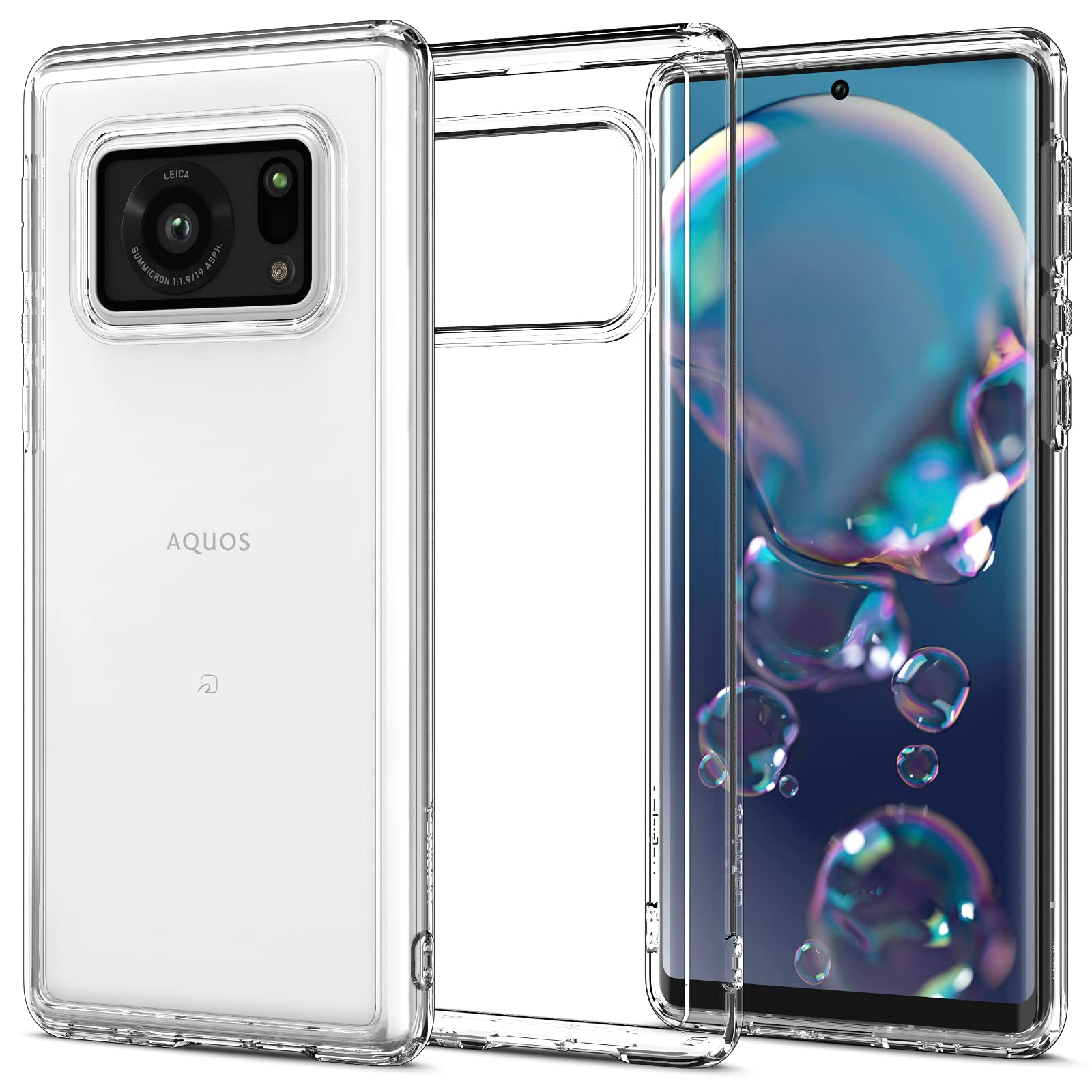 Amazon.co.jp: Spigen AQUOS R6 Case [docomo SH-51B / softbank] Full 
