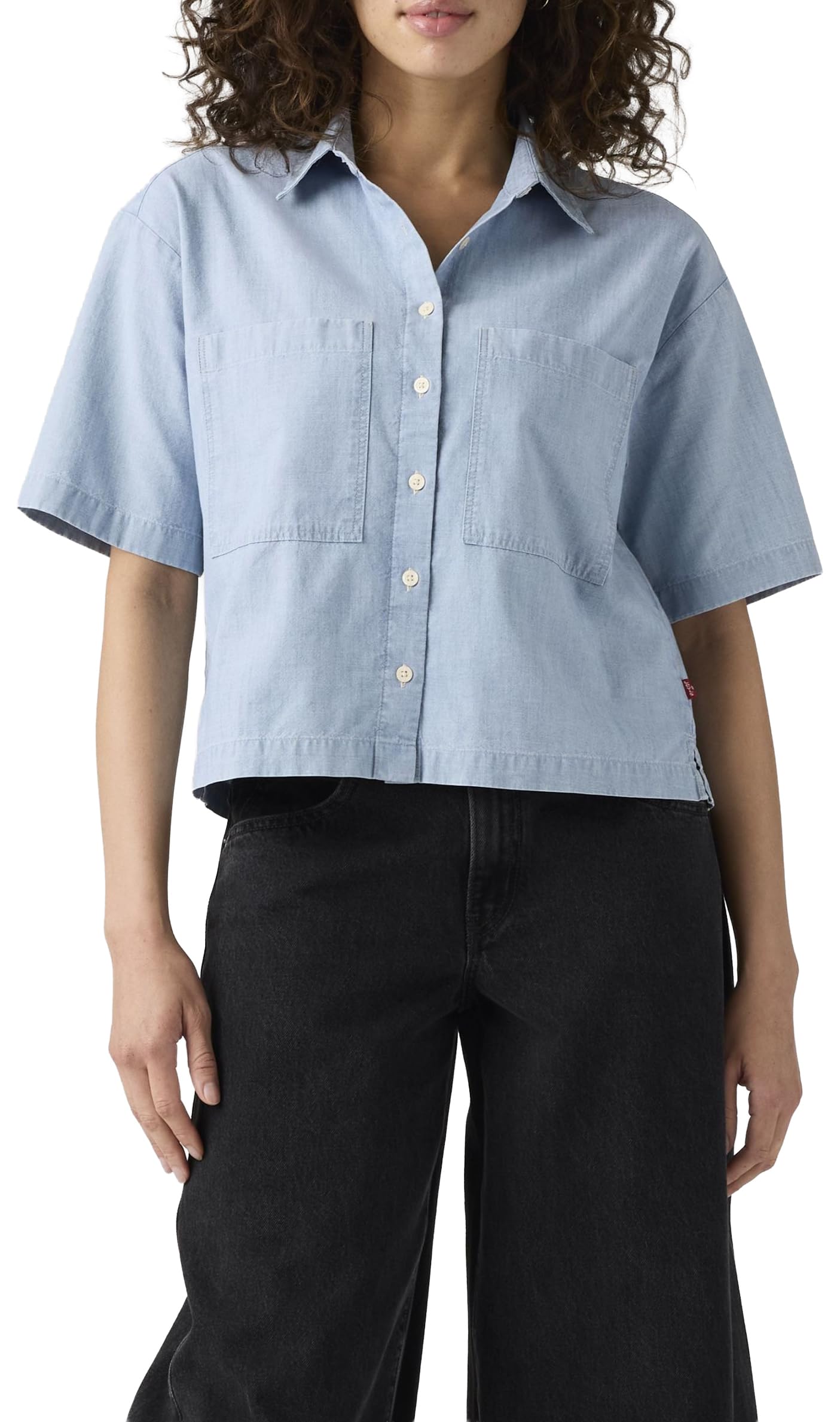 Levi's Damen Harlie Ss Cropped Shirt