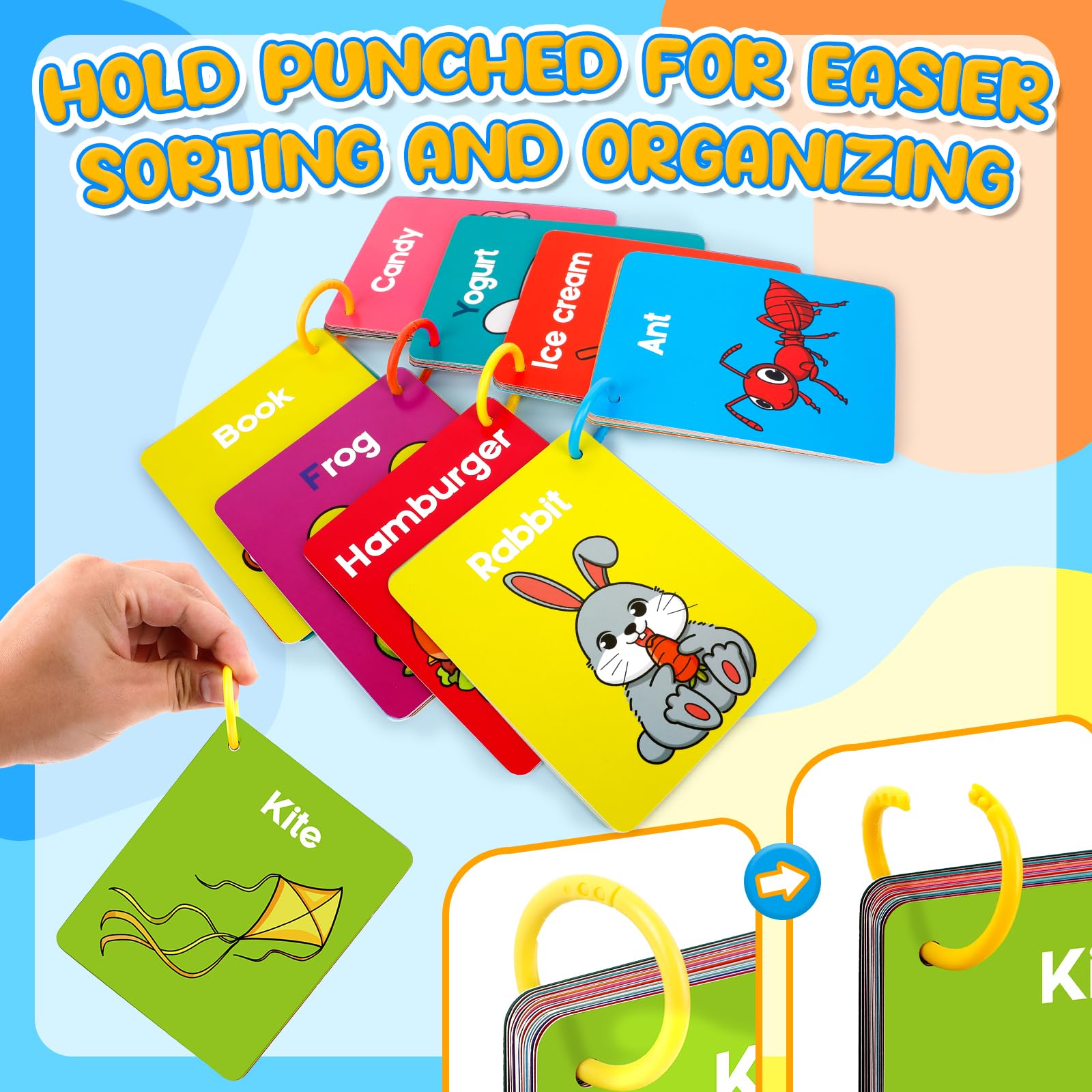 Tarjetas didácticas para niños pequeños, tarjetas cognitivas para niños, alfabeto, animales, números, formas de colores, primeras palabras, partes del cuerpo, alimentos, juguetes educativos, 5