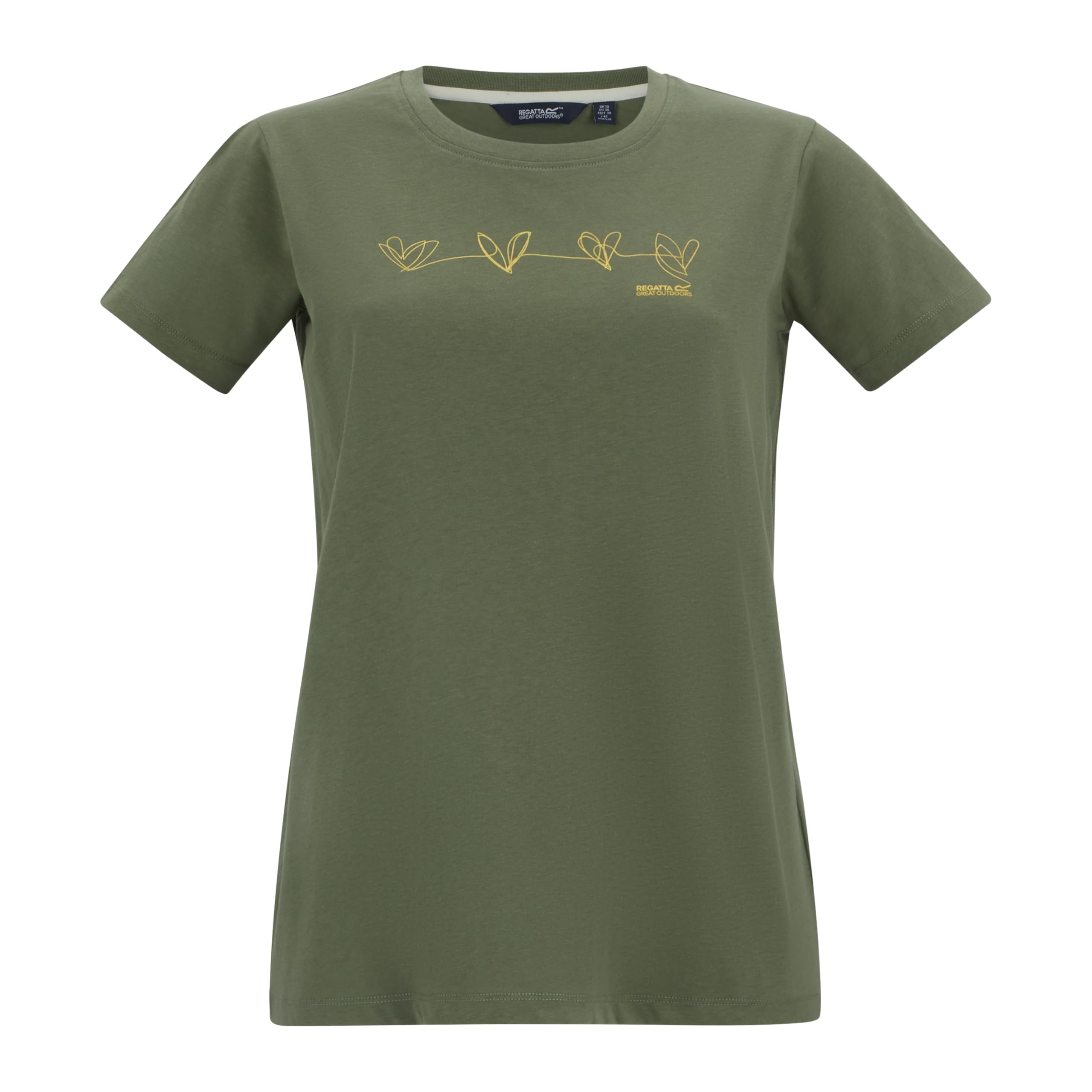 Regatta Filandra Vx T-Shirt Size: 18 Women's Green