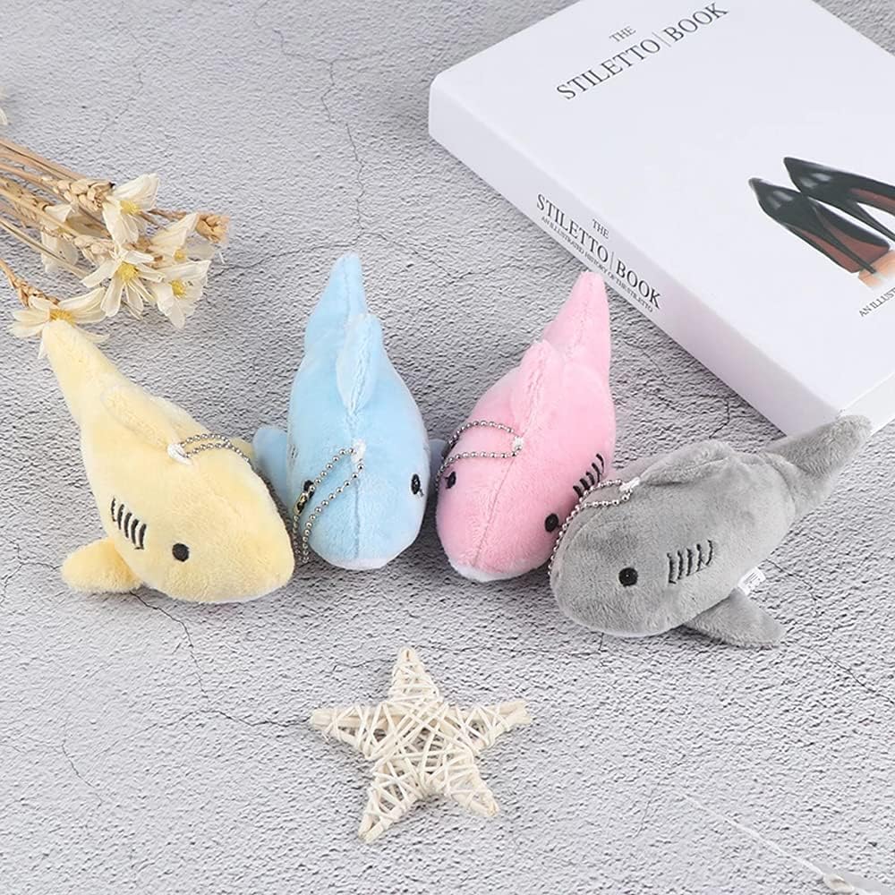 Amazon.co.jp: baolaili ピンクのサメのぬいぐるみキーチェーン ミニ