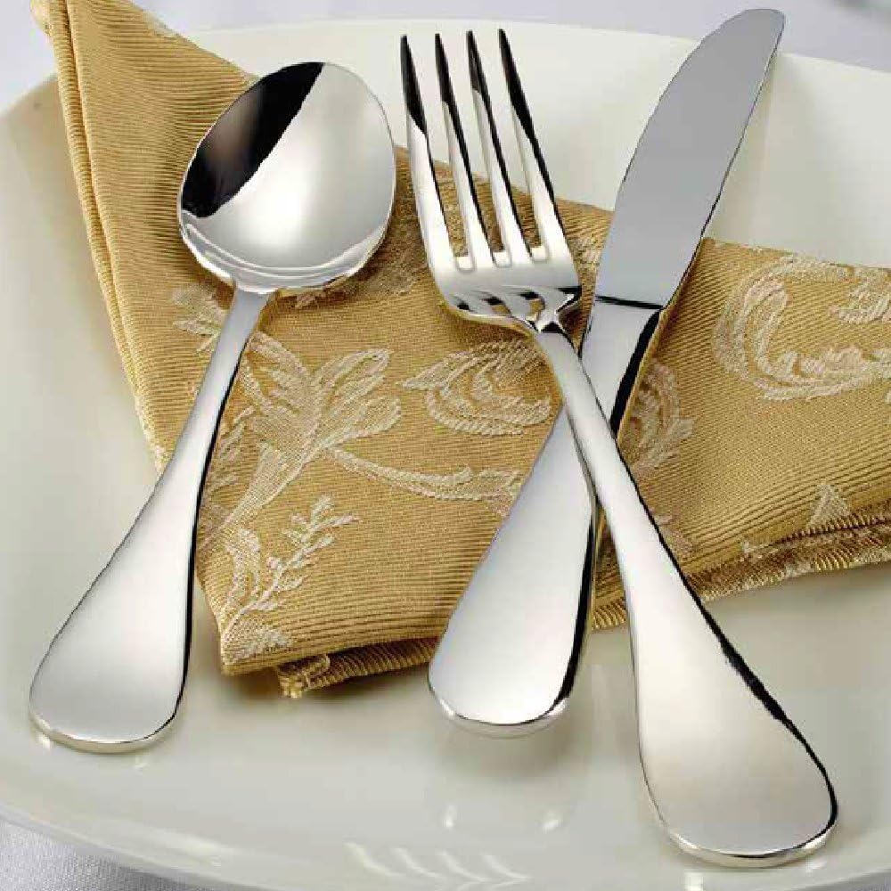 Venice 18/8 Stainless Steel Dinner Forks-1 Dozen Pack, Silver