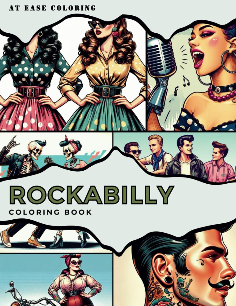 Rockabilly: Coloring Book