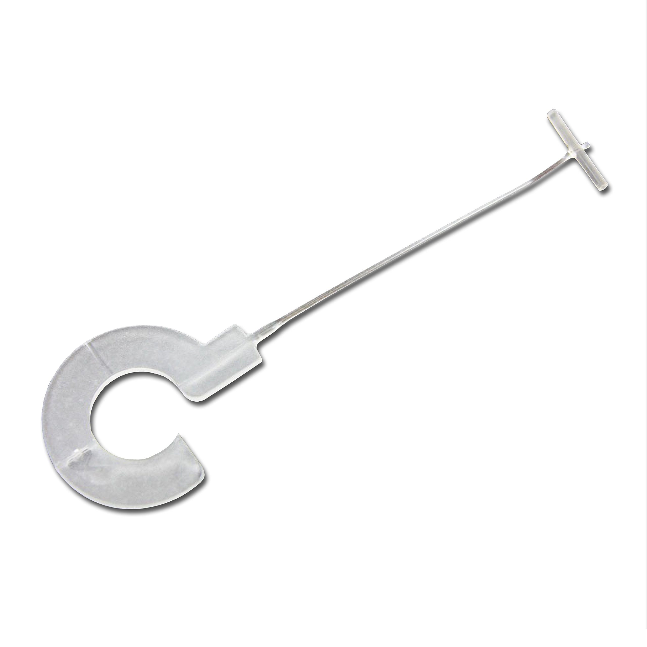 5000 x White Tagging Hook Barbs Tag Gun Refill J Rounded Pins Clothing Price Tagger Label Fasteners 50mm, 50mm - 5000 Barbs