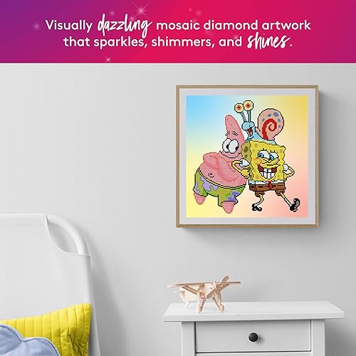 Miniatura 3 de DIAMOND ART CLUB Best Buddies - Kit de pintura de diamante, manualidades divertidas para adultos, lienzo cuadrado de diamante, 13 x 13 pulgadas