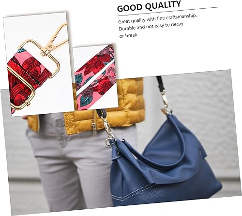 Miniatura 3 de EXCEART 8 pcs Backpack Straps Nylon Bag Strap Cross Body Bag Strap Purses Crossbody Strap Canvas Crossbody Strap Buckle Straps Long Handbag Strap