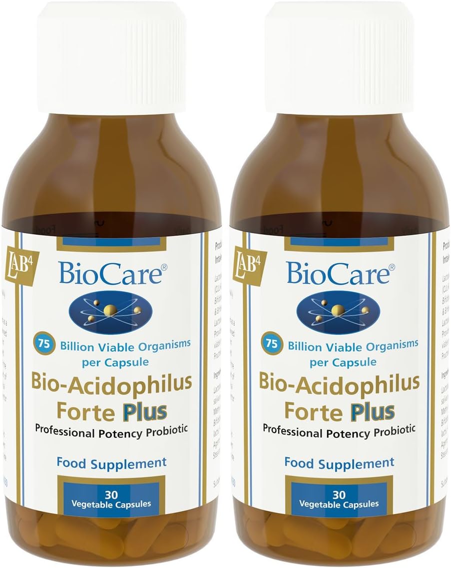 (2 Pack) Biocare BioAcidophilus Forte Plus 30's 2
