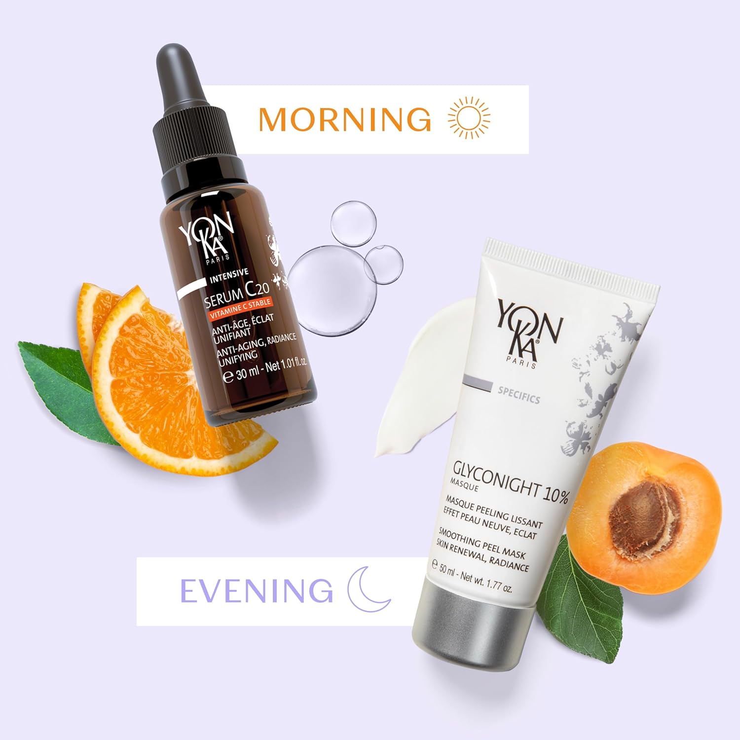 Yon-Ka Glyconight 10% Peel Masque Anti-Aging Face Mask, Skin Renewal for Wrinkles and Pore Reduction with Glycolic Acid - Image 6