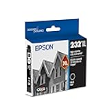 EPSON 232 Claria Ink High Capacity Black Cartridge (T232XL120-S) Works with WorkForce WF-2930 ,2950 and Expression XP-4200, 4205