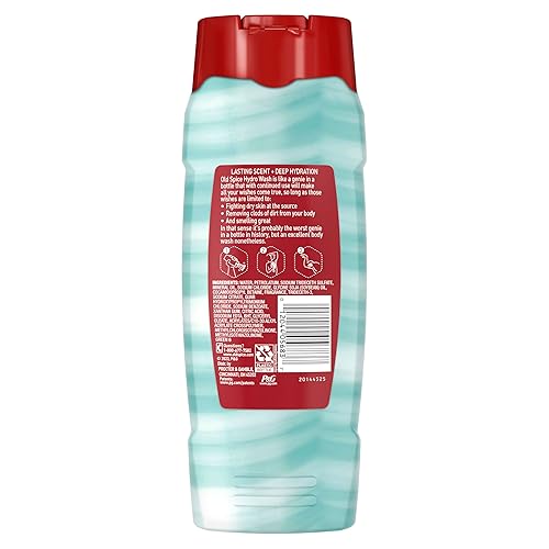 Miniatura 8 de Old Spice Gel de baño hidratante Hydro Wash Pure Sport Plus, 21 onzas