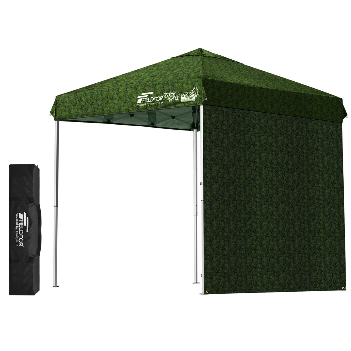 Amazon | FIELDOOR ワンタッチタープテント 【4点ロック/スチール