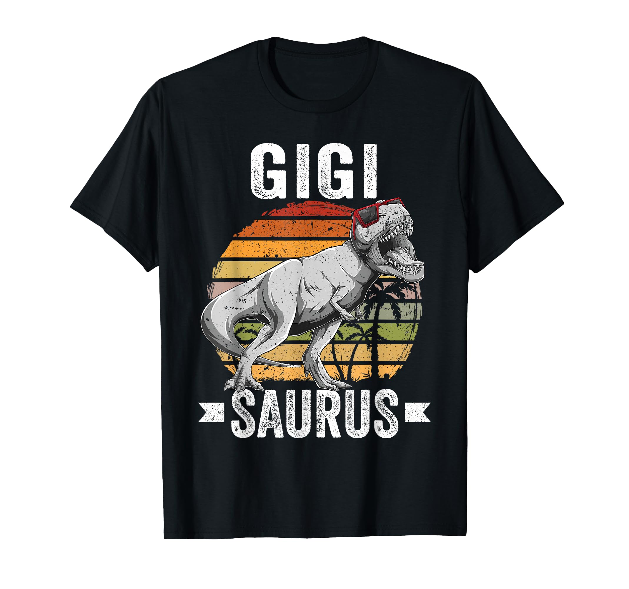 Gigi Saurus Dinosaur Gigisaurus Family Matching T Rex T-Shirt