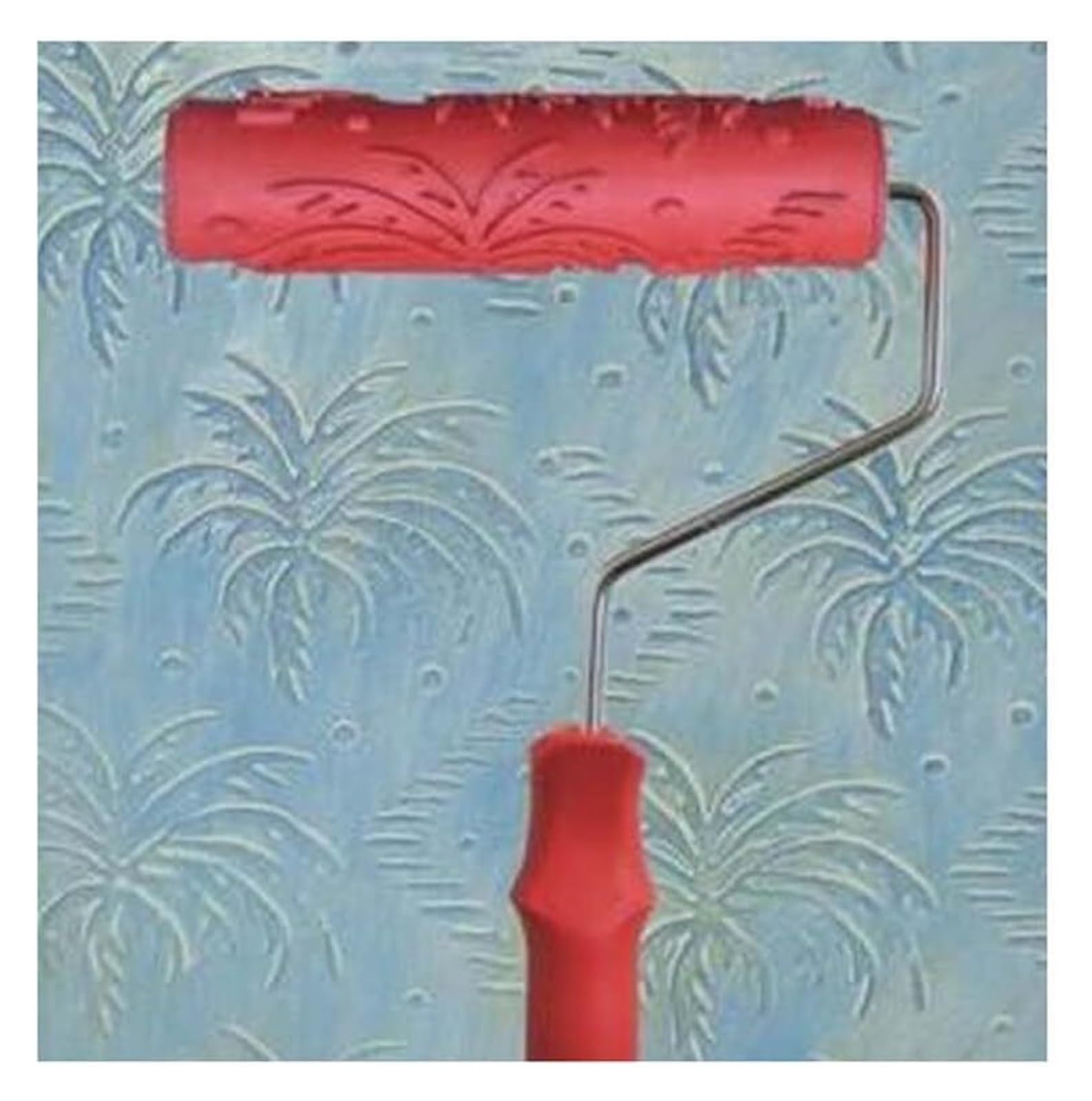 Bcjmkdx One Color Paint Roller, Embossed Paint Roller Wall Painting Runner Decor Diy Tool, Pattern 2