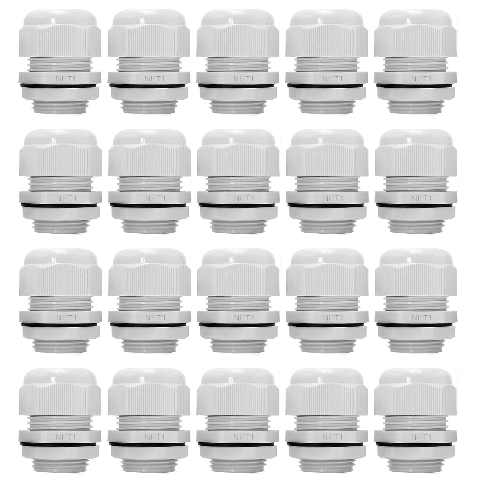 MAKERELE Cord Grip NPT Cable Glands Kit for Electrical Waterproof Box — Amazon image 15