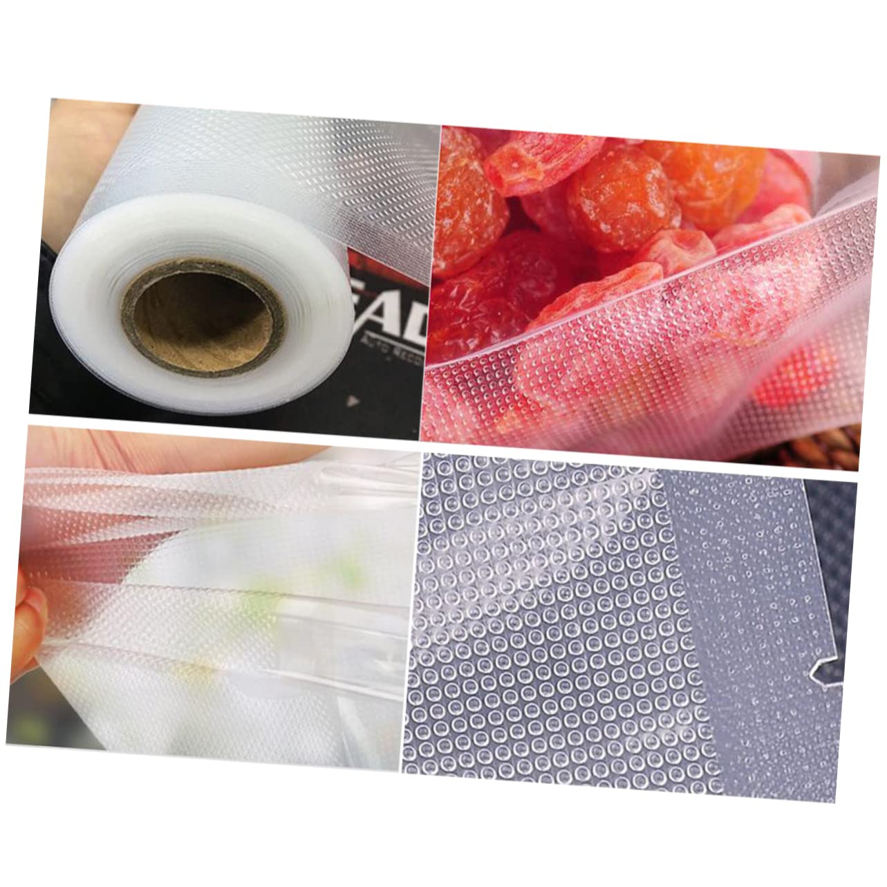 HOLIDYOYO Food Preservation Bag Vacuum Sealer Rolls Healthy Food Sealer for Home Outdoor Use