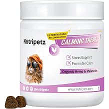 140 Cat Calming Treats | Anxiety & Stress Relief | Anti-Aggression Support | Cat Relaxer for Anxiety | Melatonin for Cats | Calming Care Chewable Pets Calming Chews