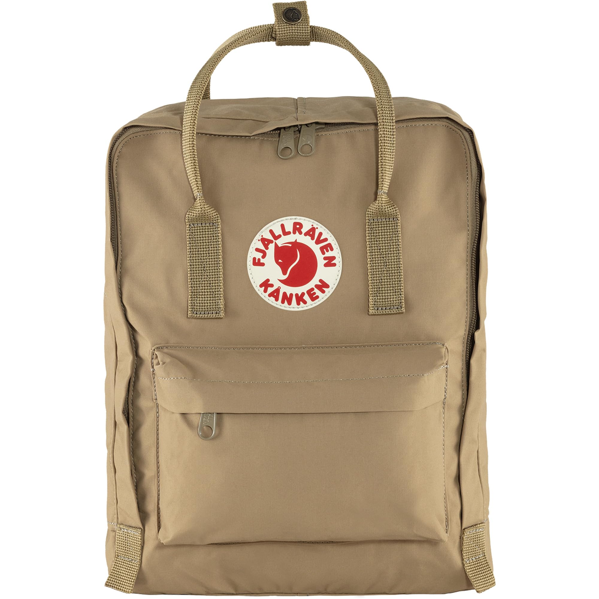Fjällräven Unisex Brown Classic Backpack With Reflective Logo - Backpacks - One Size - Bags