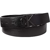 Calvin Klein Cinture da uomo CK BUCKLE TUMBLED 35MM ADJ/REV LV04D7049G