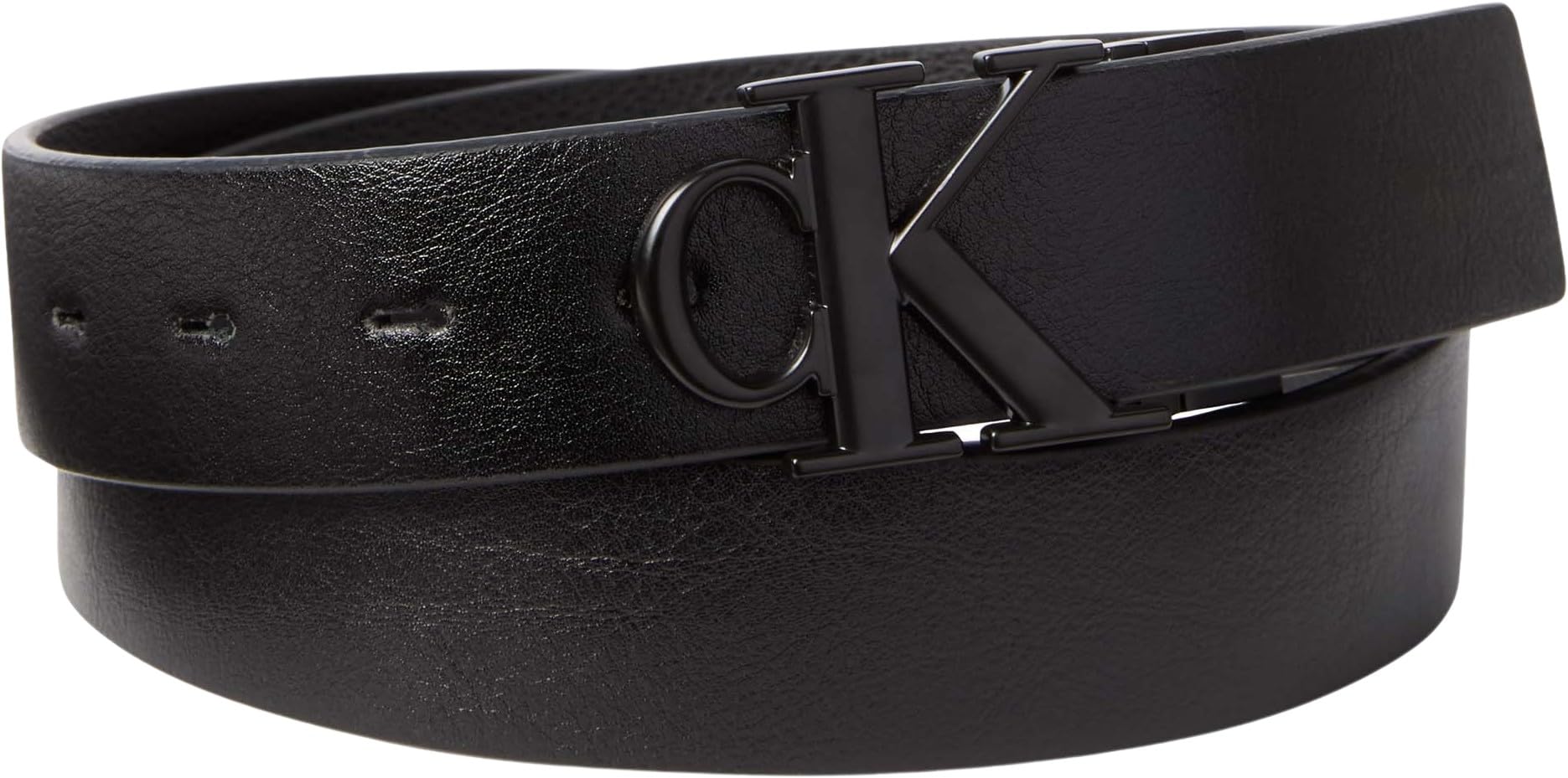 Calvin Klein Herren Ck Buckle Tumbled 35mm Adj/Rev Lv04d7049g Gürtel (1er Pack)