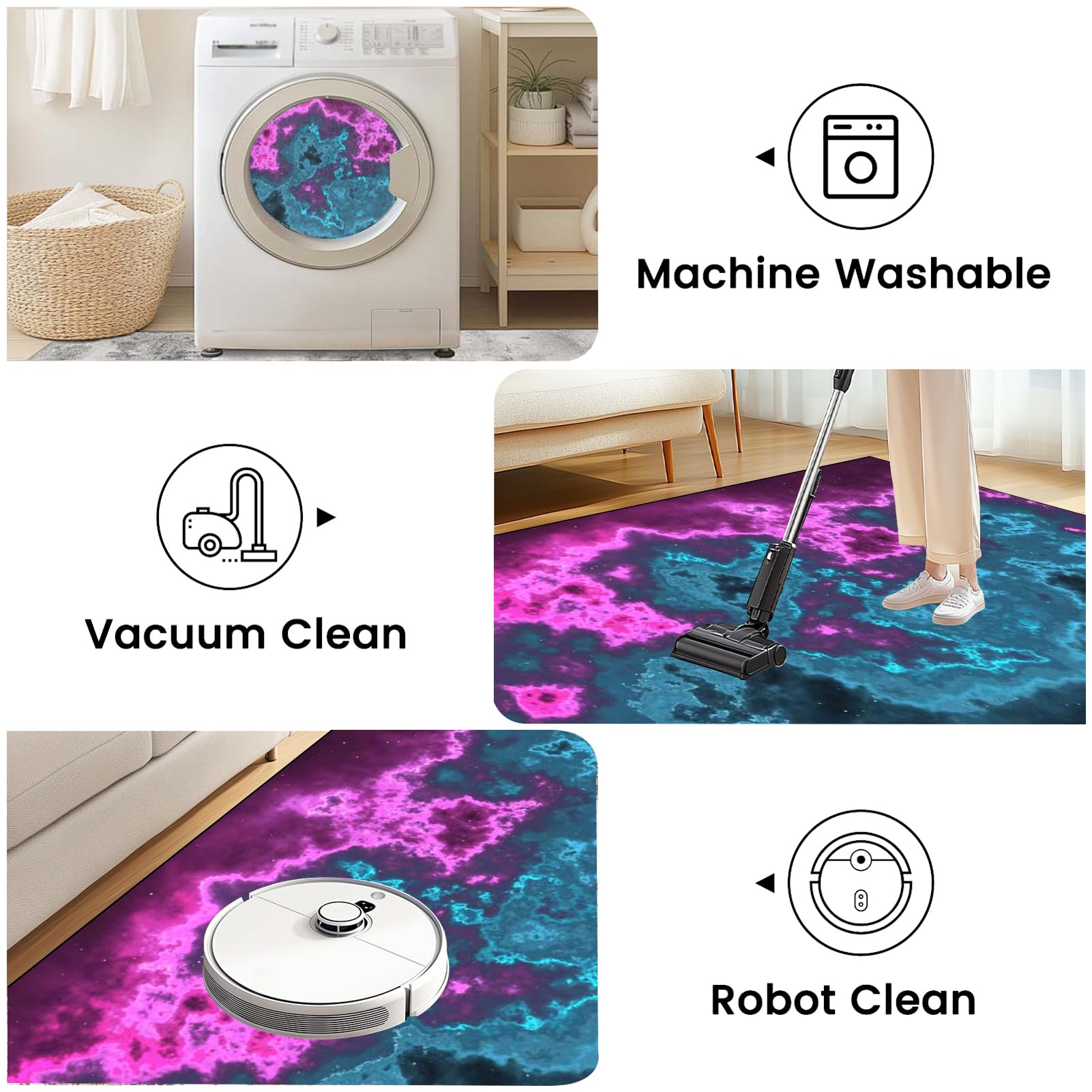 Tappeto Sedia Gaming, Tappeto per Sedia con Ruote, Tappeto Salvapavimento Protezione Parquet e Pavimenti Duri, Tappetino per Sedia da Scrivania per Ufficio, Salotto, Camera da letto 180 x 200 cm