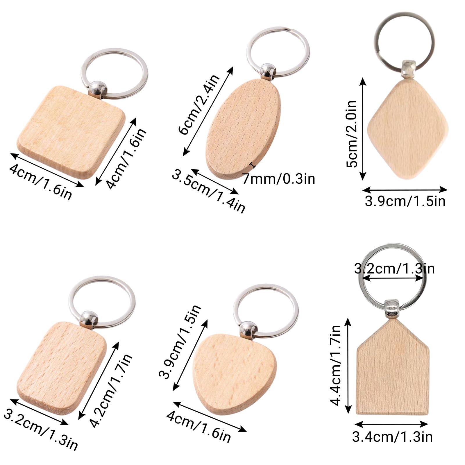 Porte-clés Rectangle Personnalisé. Porte-clés Publicitaire