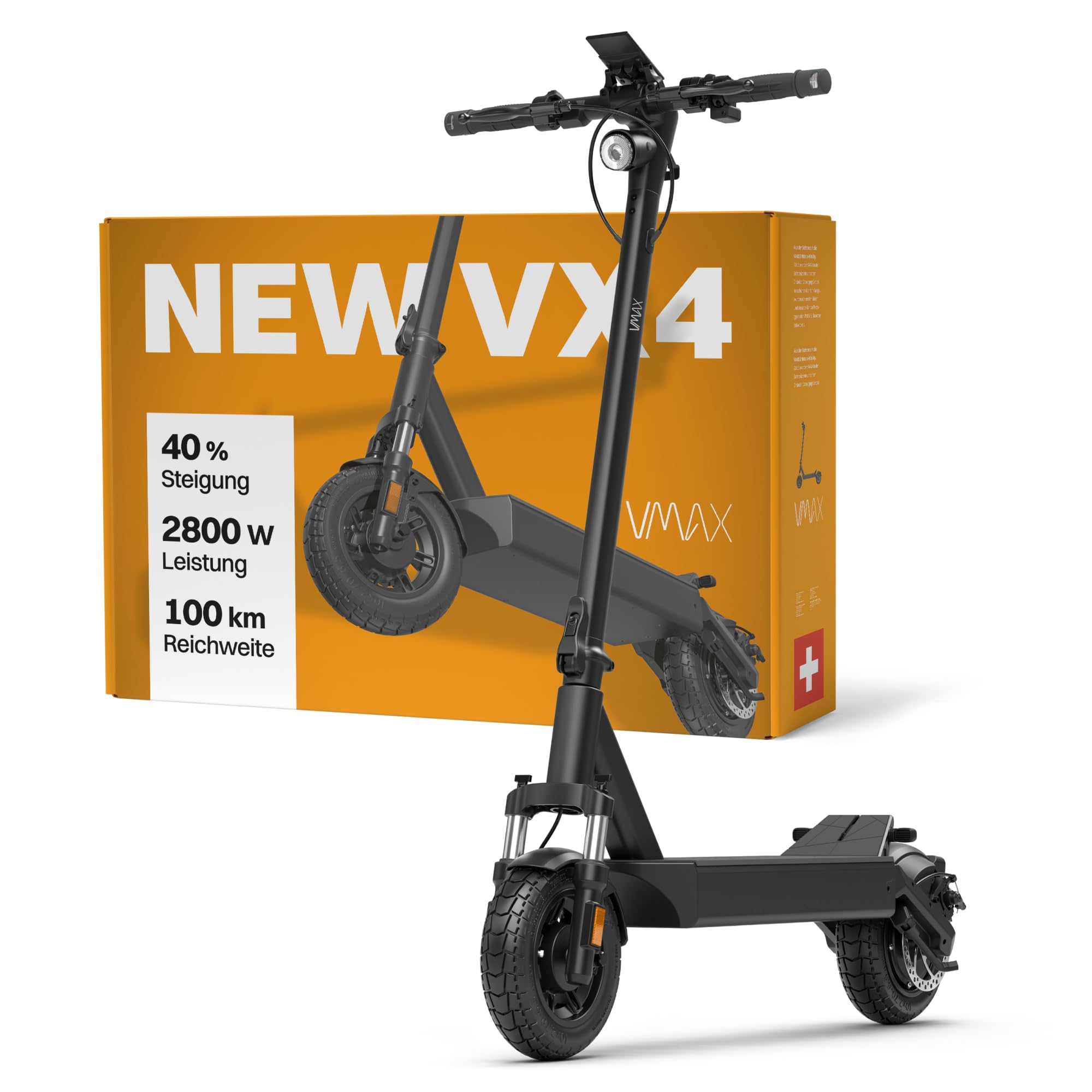 VMAX E-Scooter NEW VX4 E-Roller bis zu 100 km Reichweite Straßenzulassung D