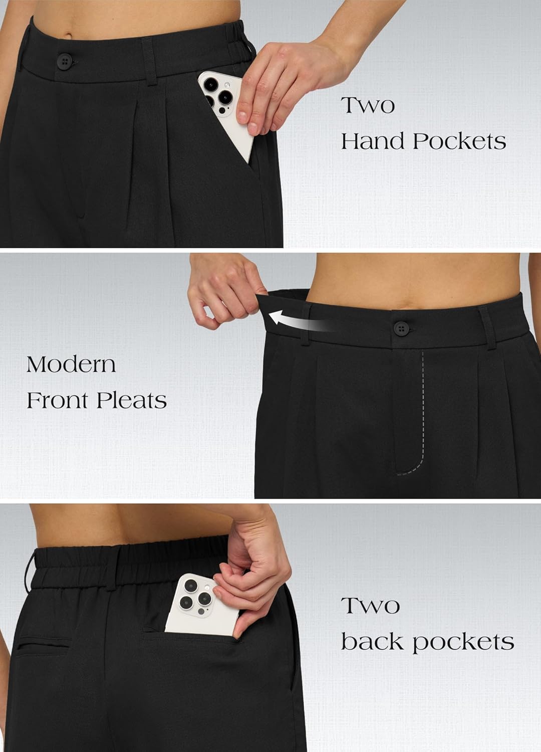 Willit Women's Linen Shorts Wide Leg Dress Casual Summer Pleated Shorts High Waisted with Pockets 7" 10" - Image 6