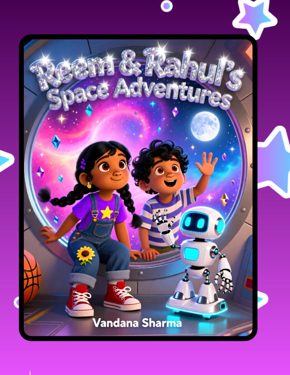 Reem & Rahul’s Space Adventures: A Magical Journey Through Candy Planets, Glittering Galaxies, and Friendship Beyond the Stars