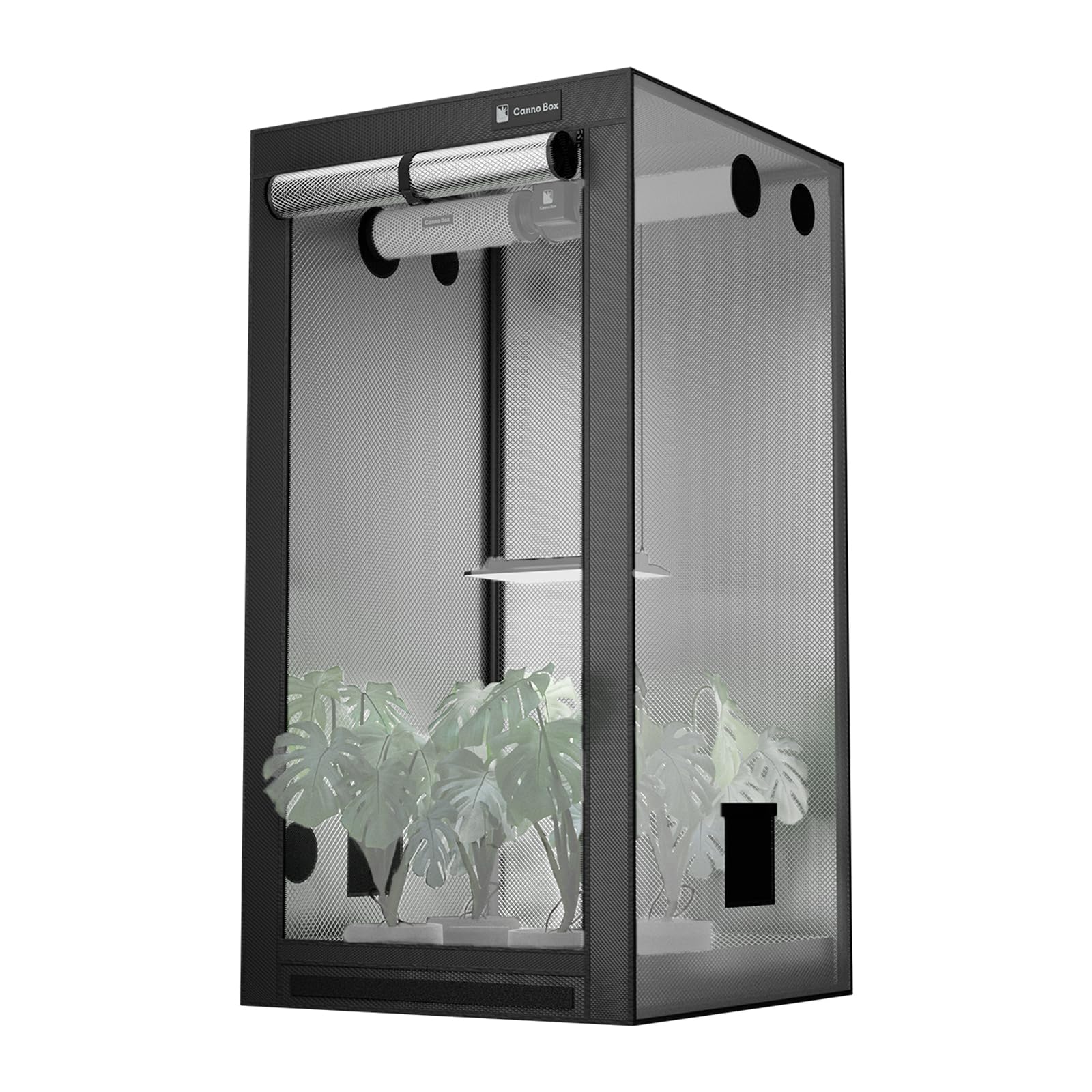 CannoBox Grow Tent 1680D (90 x 90 x 180 cm)