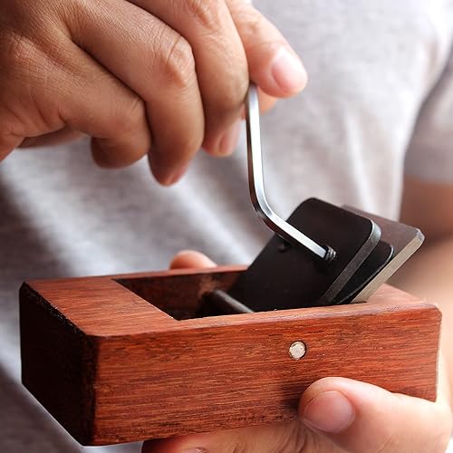Miniatura 5 de Cepilladora de mano, cepilladora plana de mano de bloque perfecta para carpintería, recorte, cepillado de madera, alisado de superficies