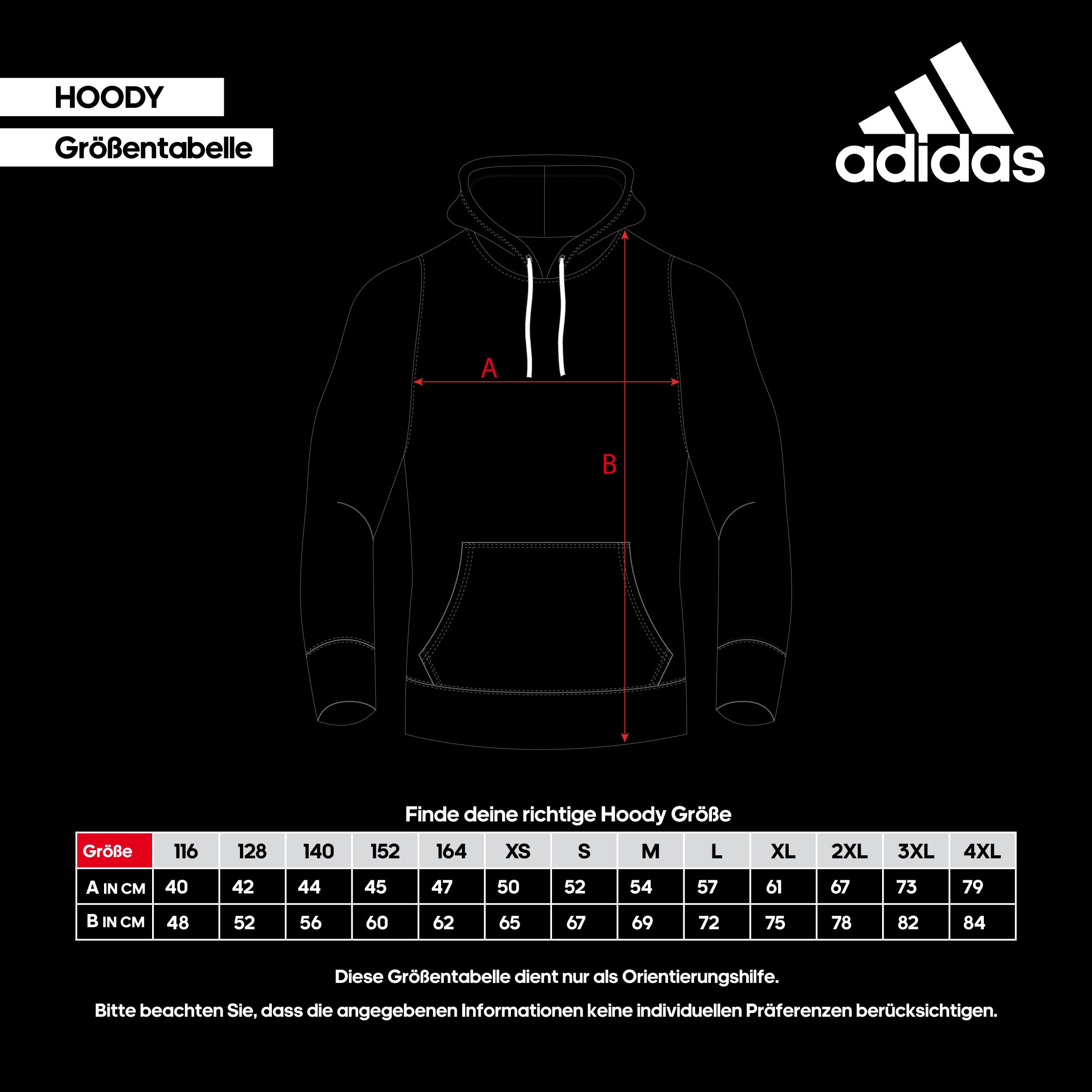 adidas Community Vertical-Sudadera con Capucha Hombre