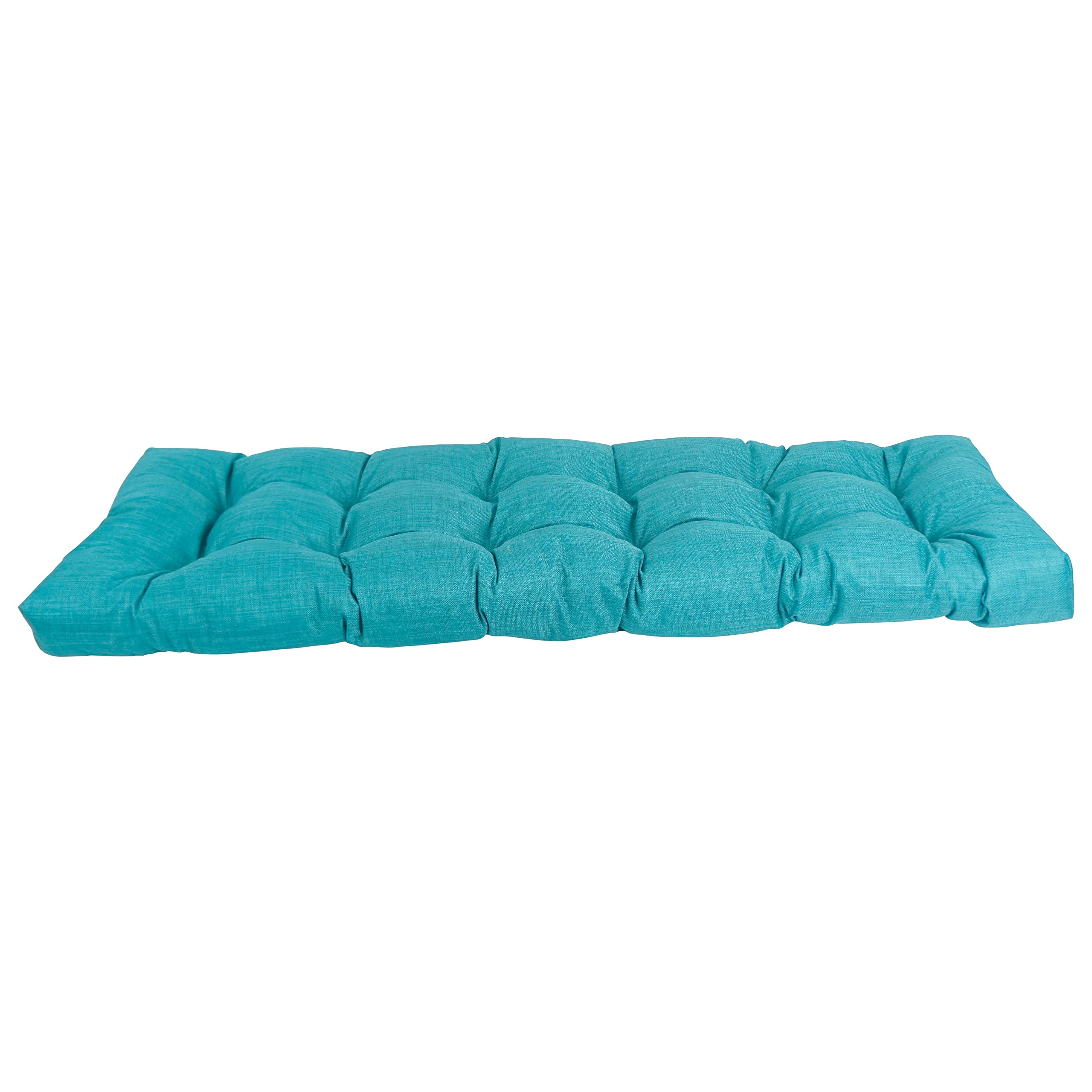 Blazing Needles Indoor/Outdoor Tufted Bench Cushion, 60
