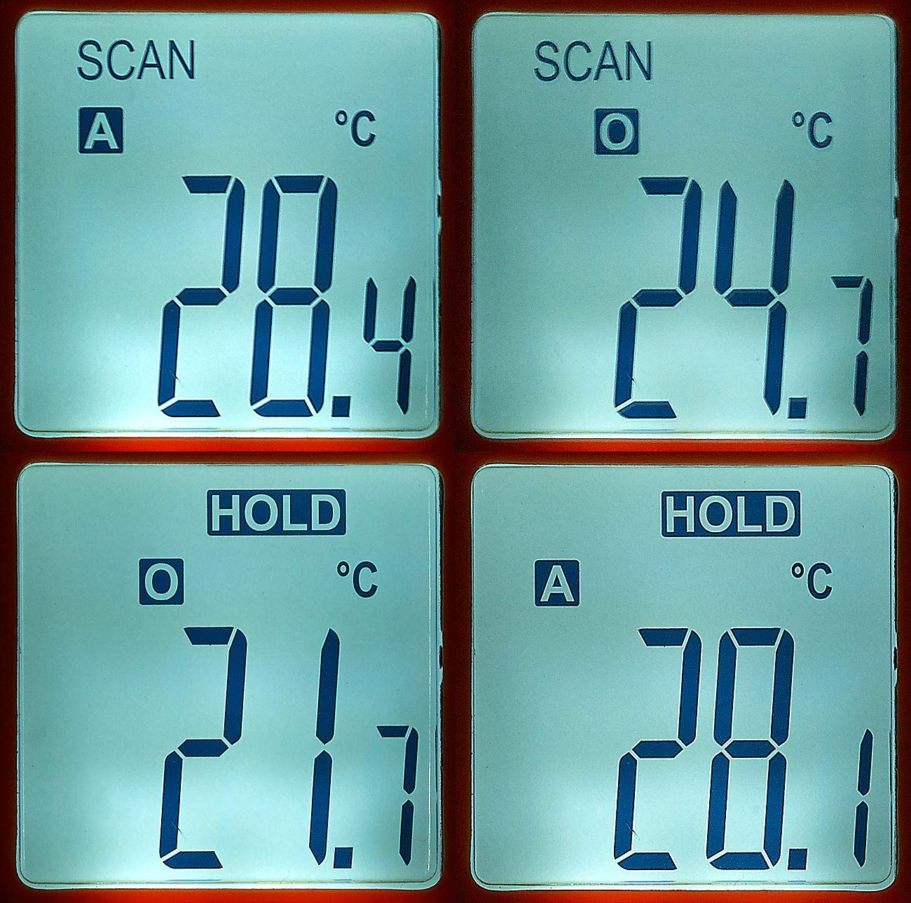 AGT Infrarot Messgerät: Profi-Infrarot-Thermometer mit Laser, -50 bis +600 °C, LCD, Bluetooth (Ir Thermometer, Handthermometer, Kfz)