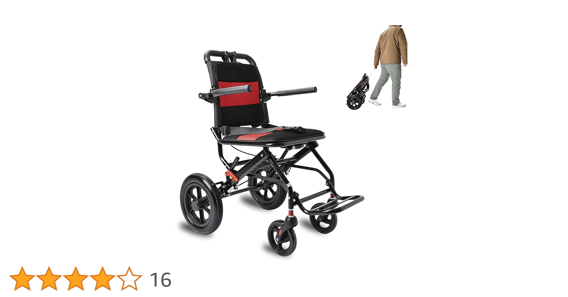 Amazon | FamilyRoots 車椅子 折畳み 介助型 コンパクト 自立できる