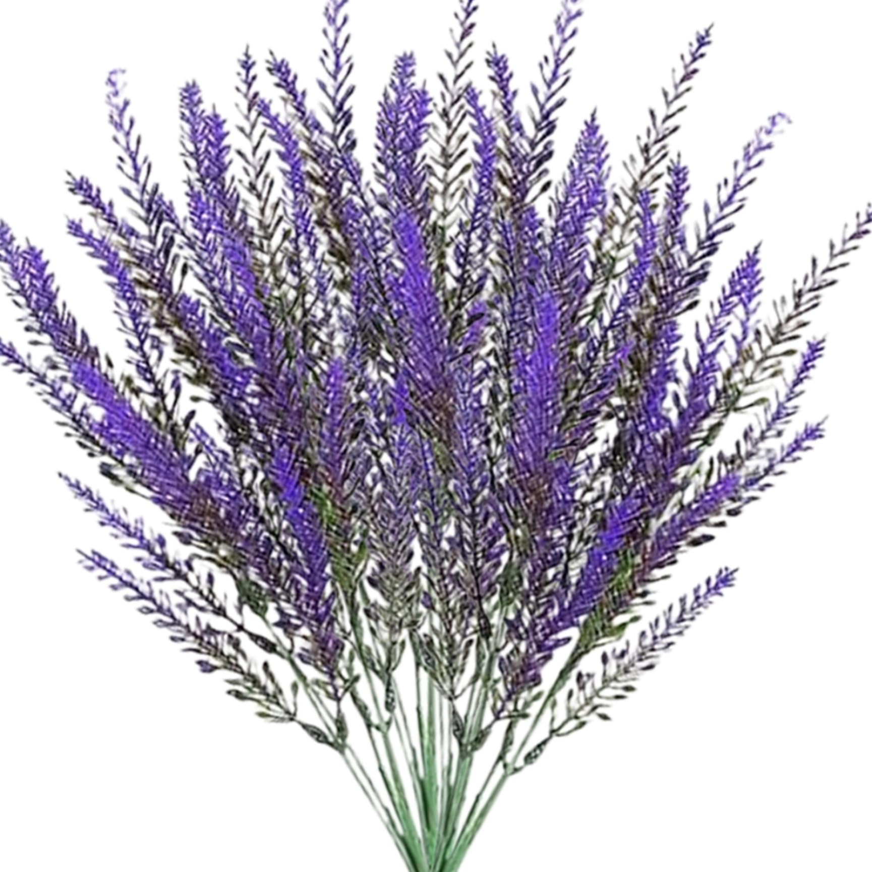 Simulation lavande naturelle haut de gamme en plastique pour compositions florales