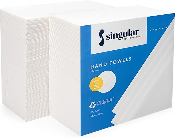 Amazon.com: AH AMERICAN HOMESTEAD Disposable Paper Hand Towels for ...