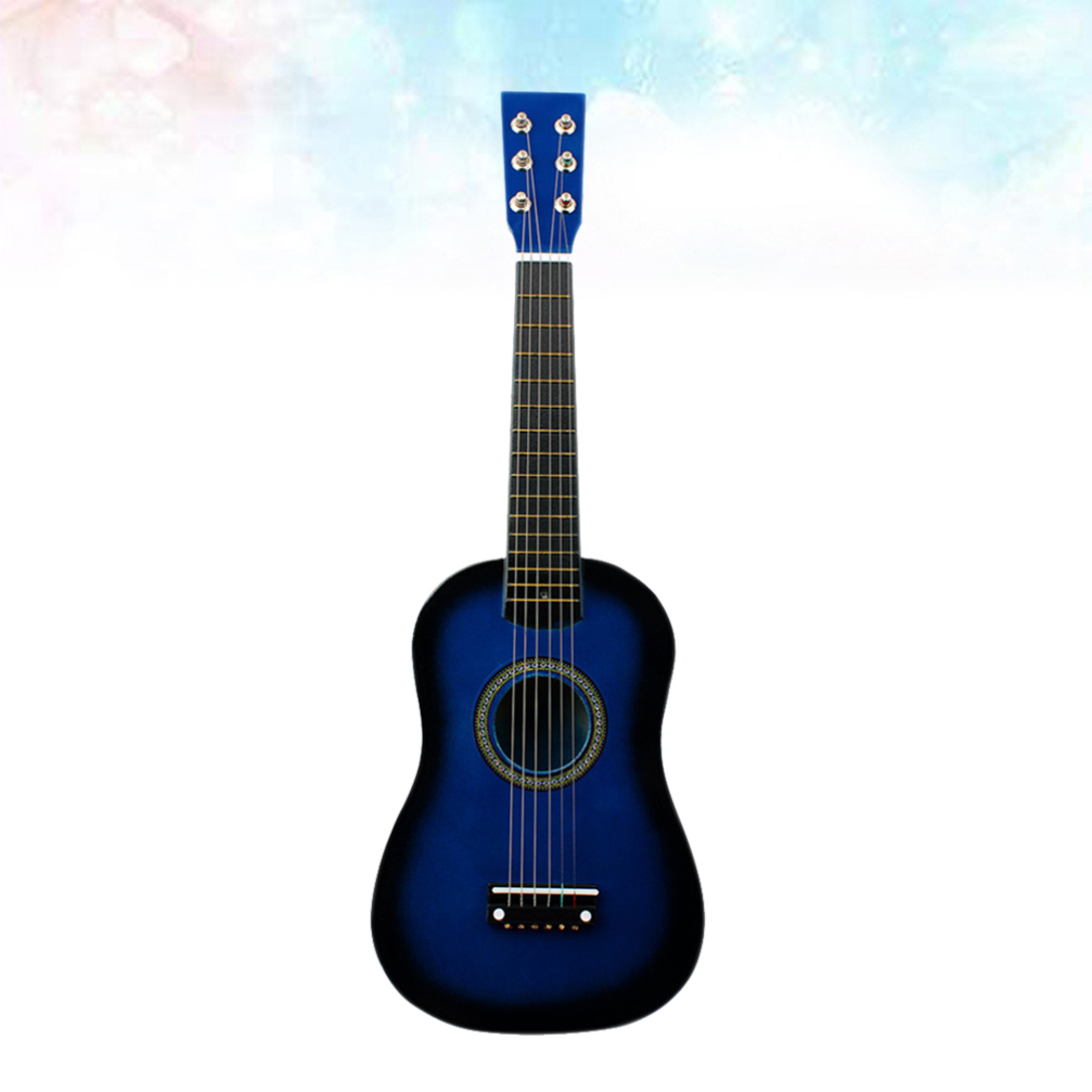 Mini Ukulélé Pour Enfants - 26 Cm - Guitare Jouet éducative Avec 4 Cordes Réglables - Cadeau Musical Pour Garçons Et Filles - Bleu
