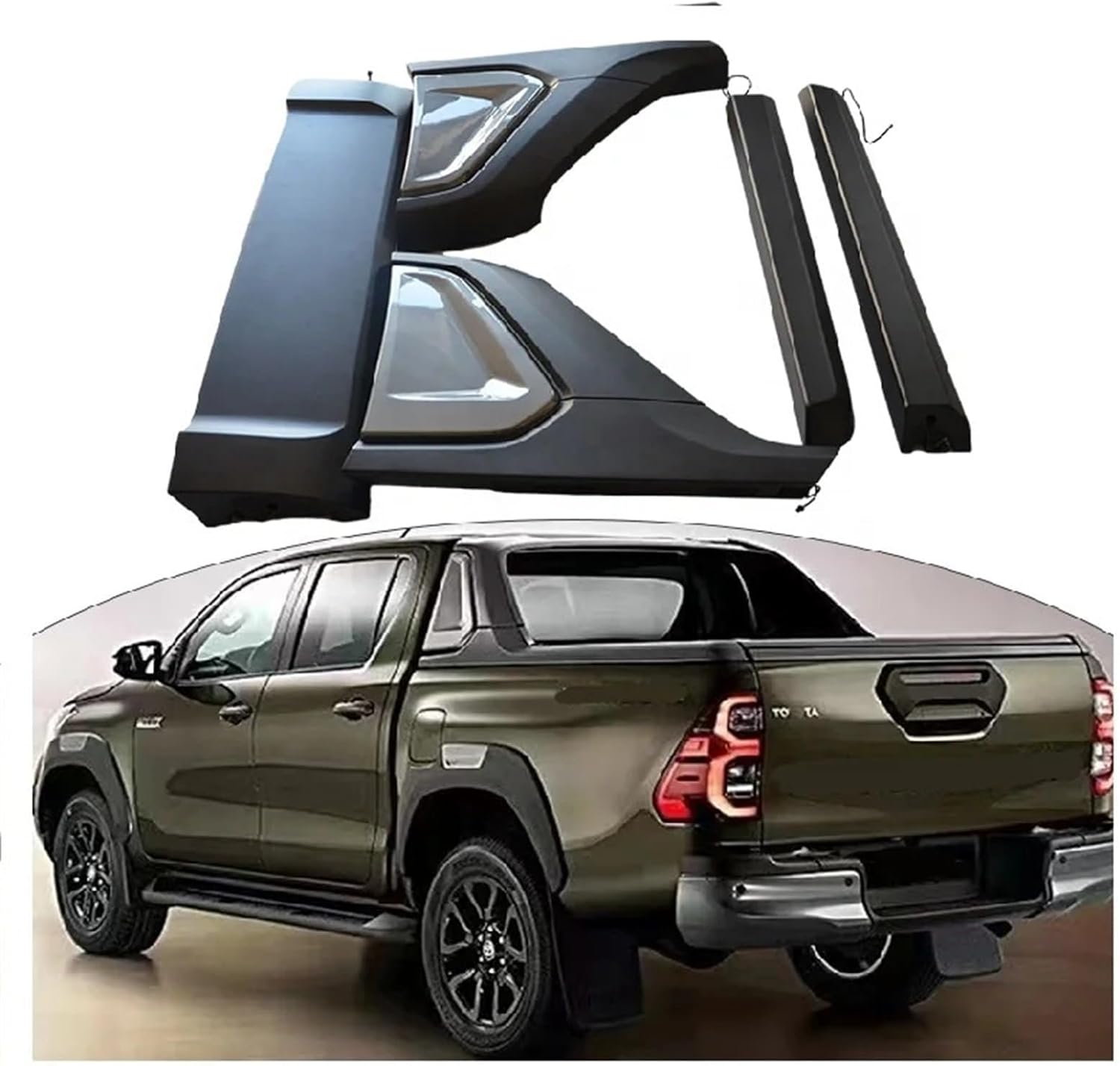 4X4 Universal Pick Up Truck 4X4 Accessories Roll Bar Compatible with Hilux 2021 Roll Bar