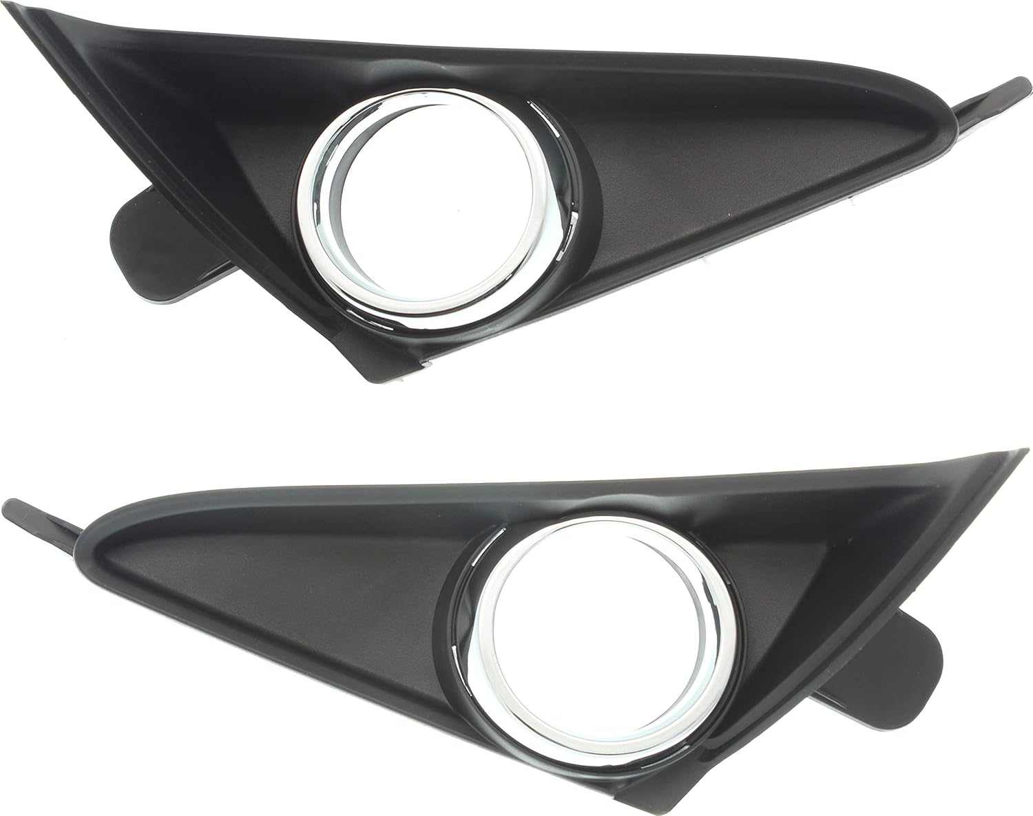 Garage-Pro Fog Light Cover Compatible with 2014-2021 Lexus GX460 Set of 2 Textured Black Passenger and Driver Side