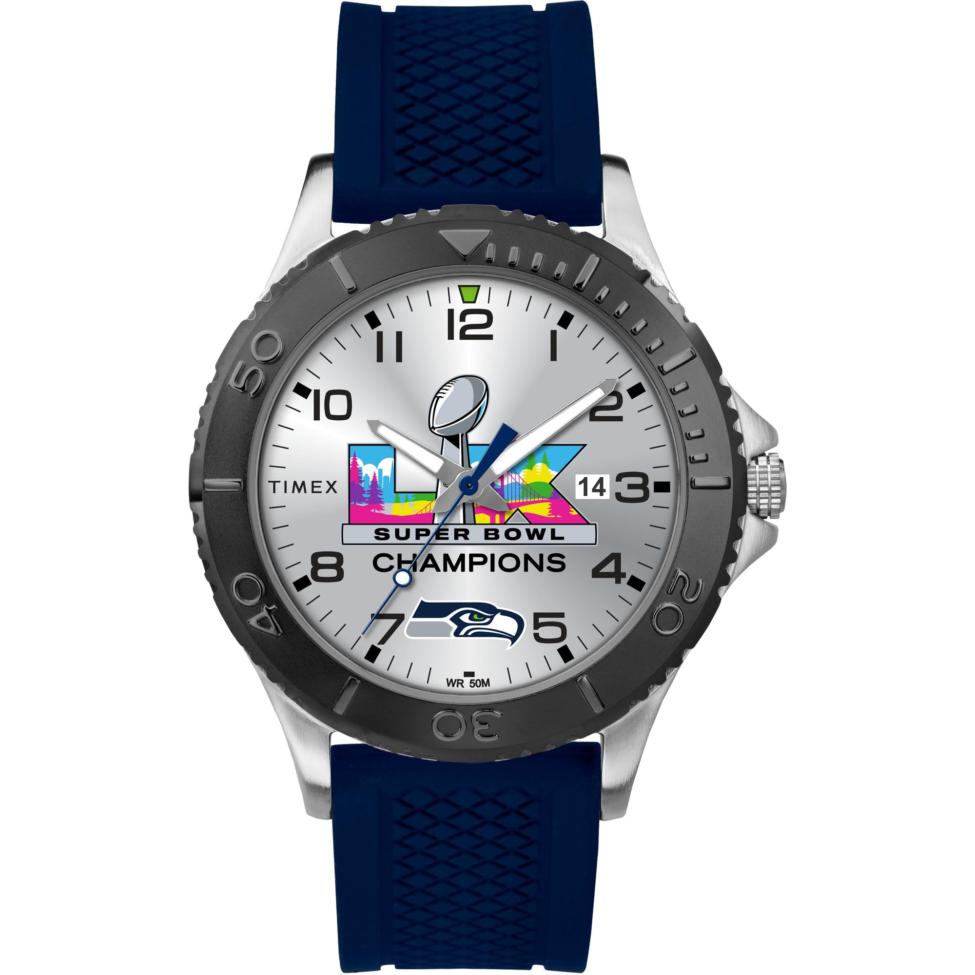Timex Men's Super Bowl Champions LX Seattle Seahawks Watch - 1