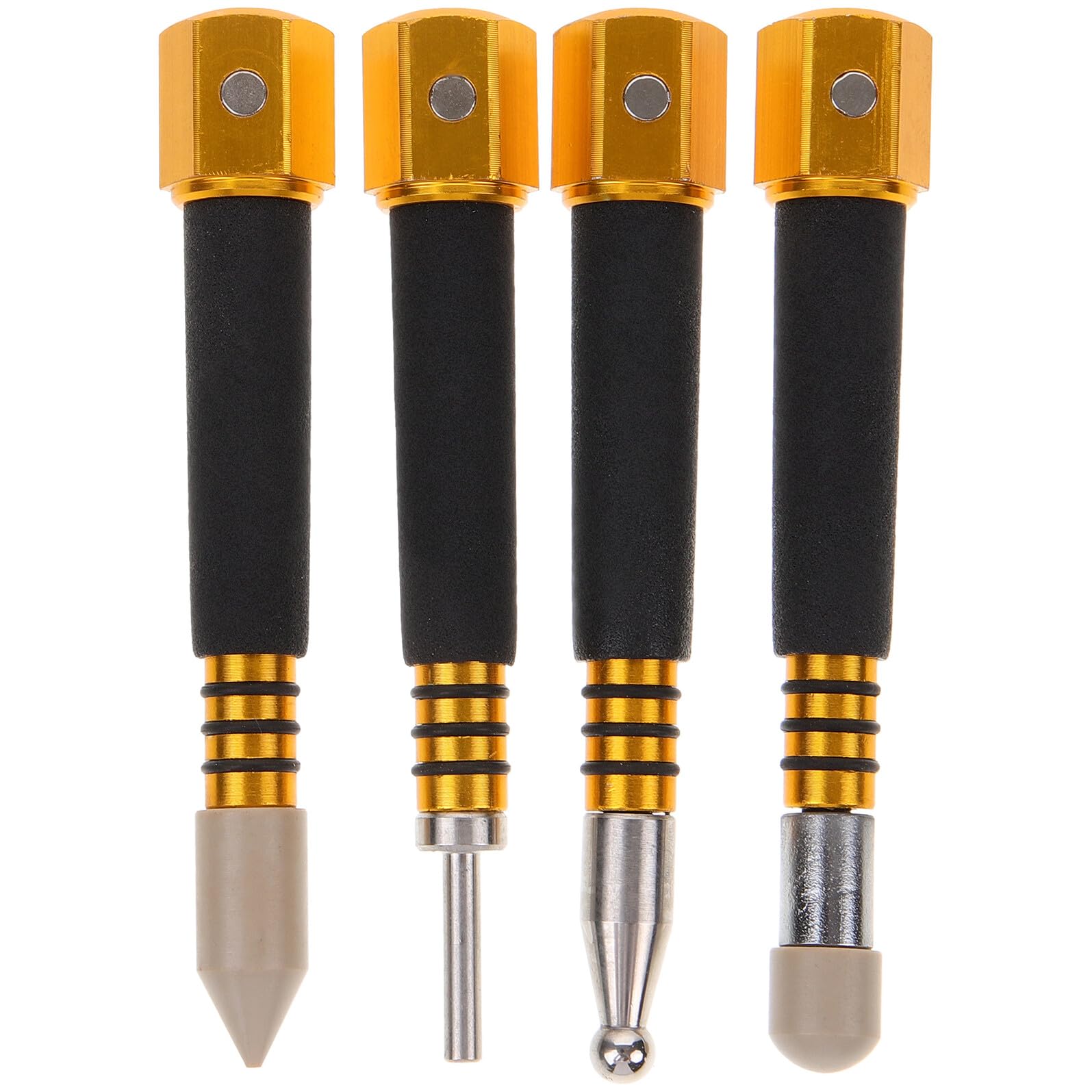 Stylo outil multifonction en fer et kit de débosselage voiture 4pcs pour réparation de bosses