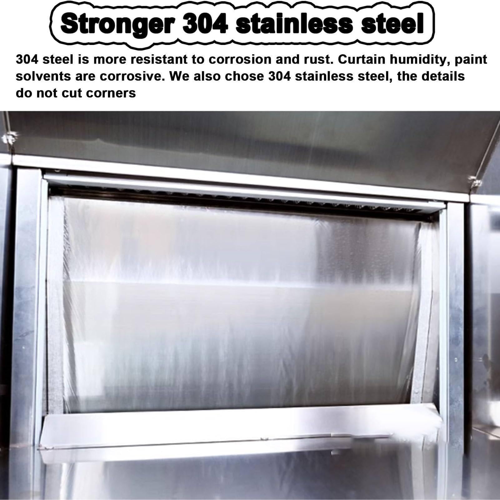 Cabina Di Verniciatura A Spruzzo Con Doppia Filtrazione, Kit Cabina Di Verniciatura A Spruzzo Con Cascata, Acciaio Inox 304, Illuminazione LED Ra≥98, 5500K, Taglie M e L, Per Modellismo e Nail Art