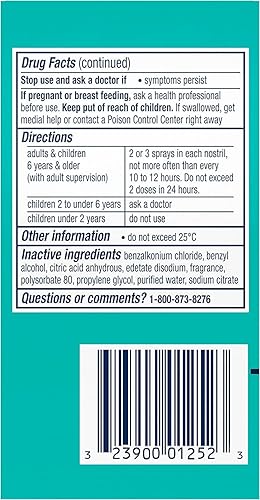 Miniatura 7 de Vicks Sinex Spray nasal severo 0.50 oz (paquete de 7)